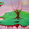 Red Tree, Bloody Land, Dripping Detail